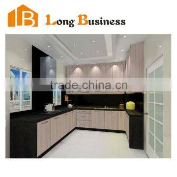 LB-JL1230 Newest Modern Melamine Kitchen Cabinet Design