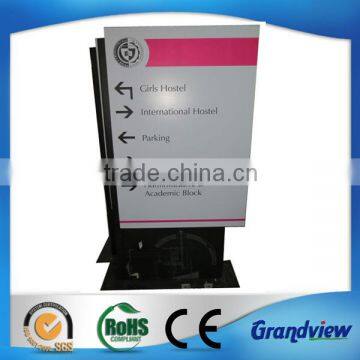 customized aluminum advertising sign