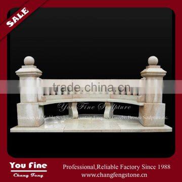 High Quality Outdoor Decorative Modern Carved Stone Bench With Back                        
                                                Quality Choice