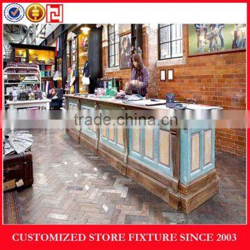 Luxury cash counter display for retail