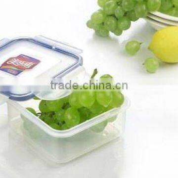 600ml square plastic container