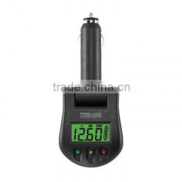 Digital LCD Battery Monitor swivels function