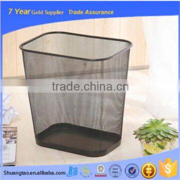 Household stainless steel trash bin