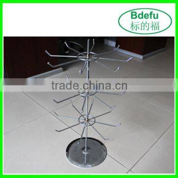 China wholesale wire hanging bag display rack /bag display rack