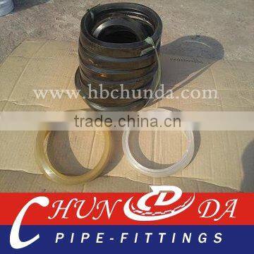 Rubber ring/gasket for concrete pump clamp coupling