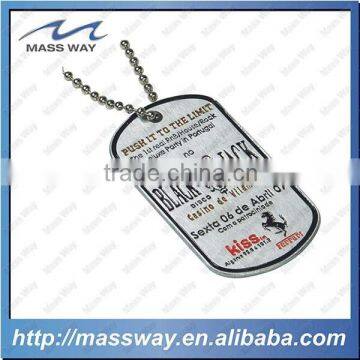 Custom Cool Fahional Stamped Brass Metal Men Sunglass Shape Dog Tag photo-6