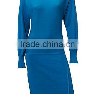 2016 New Design Fashion for Hot Sale Soft Knit Dress Elegent Women photo-2