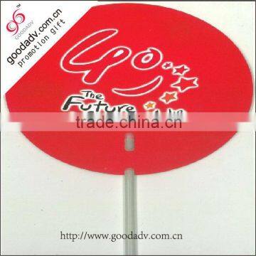 High quality hand fans / advertising pp hand fan / promotional mini hand fan