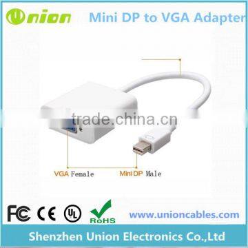 Mini DP Displayport Display Port to VGA Cable Adapter for Apple Macbook Pro Air