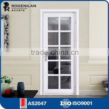 ROGENILAN AS2047 certificated decorative interior safety bedroom aluminium casement door                        
                                                Quality Choice