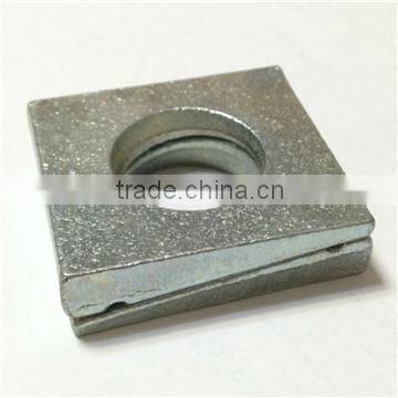 bevel washer zinc plated