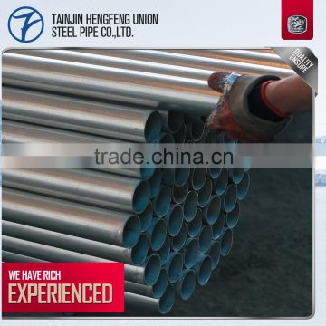 Hot dipped galvanized steel pipe BS1387 standard