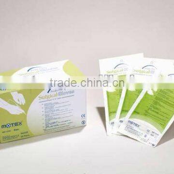 Sterile powder-free Latex Surgical Gloves