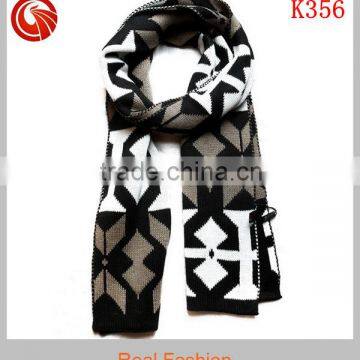 fashion cool checked muslim men scarf