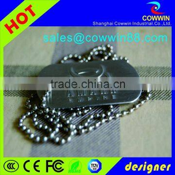 Personalized Small Metal Logo Name Plate With Karon Cheap photo-3