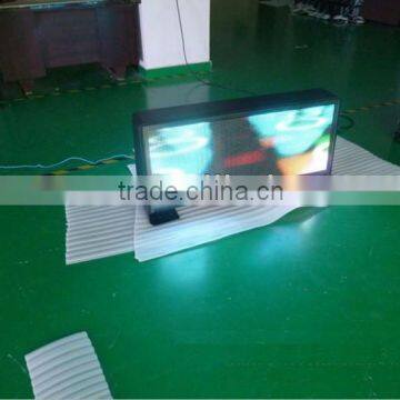 led taxi car top display advertising sign hot new products