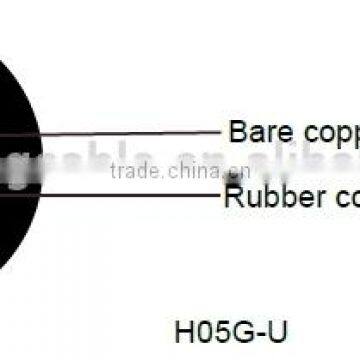 H05G-U/H07G-U/R with CE certificate Rubber insulated cables