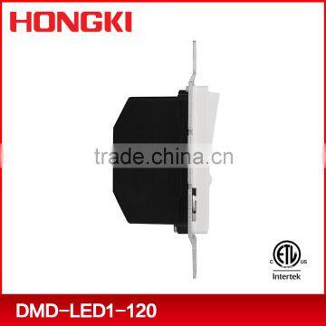 120V Single Pole Decorator LED Light Dimmer Switch photo-2