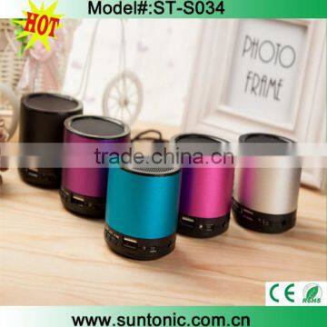 HOT selling mini speaker TF card support, USB flash support,FM radio,