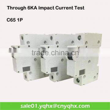 230V/400V low current low voltage C65 1p-4p circuit breaker contact resistance test