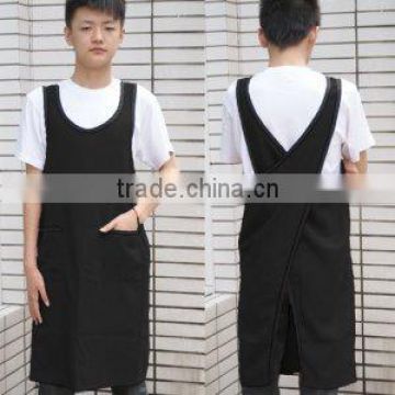 kitchen apron 100% cotton apron/ apron suitable for hotel