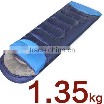 Creeper envelope hooded sleeping bag