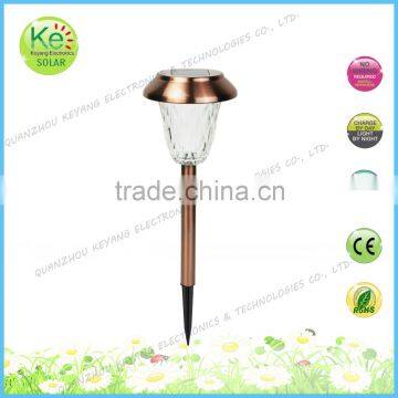 Solar led garden light glass path decoration