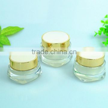 Acrylic vitamin skin care cream plastic jars