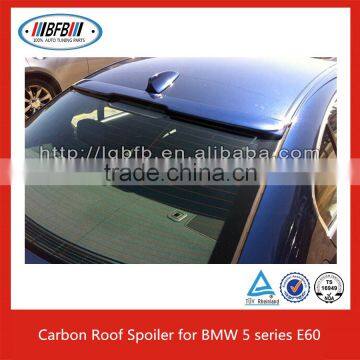 For BMW 5 Series Rear Window Side Spoiler E60 Carbon Window Roof Spoiler