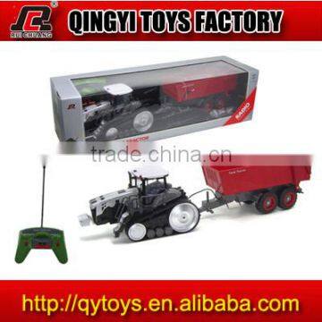 1:28 plastic rc toy tractor