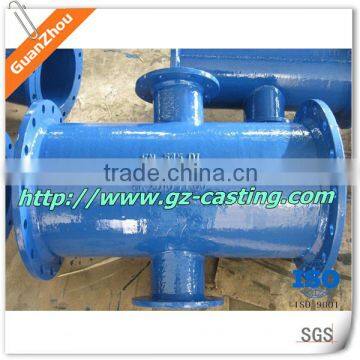 highly strength guanzhou custom made & OEM casting forged Reducing Tee