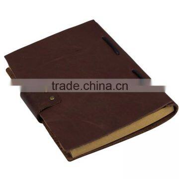 Wholesale Handmade Leather Journal Notebook Cover With String photo-5