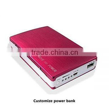 High Quality Colorful External Portable Mobile power bank