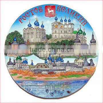 OEM decorative plate crafts souvenir 3D plate