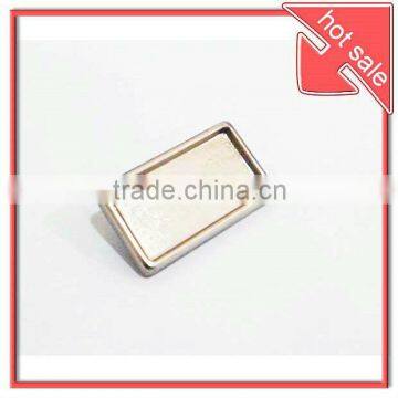 custom metal tag for handbags,metal plates for bags/luggage