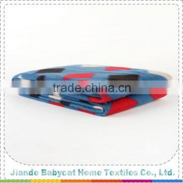 New product good quality printed microfiber plush blanket from China