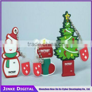 The Christmas tree usb flash drive for Christmas gifts