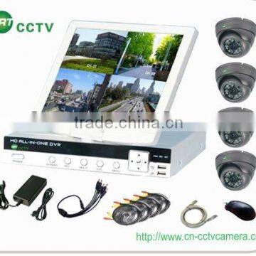 1/3" Sony CCD 700TVL 4ch cctv system kit (GRT-D6004MHK2-3SH)