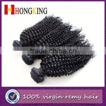 Cheap Super Curly Indian Remy Hair Weft