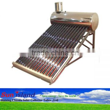 rooftop solar water heater