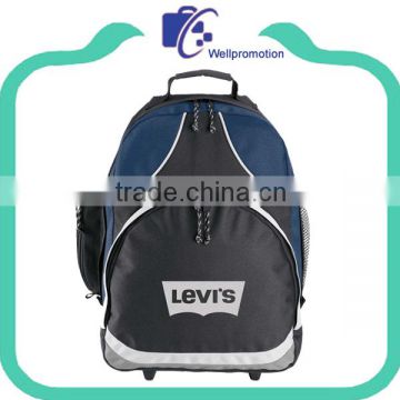 New design rolling laptop backpack trolley computer bag