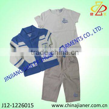 fashion design brand children clothing set,baby boy suit