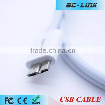 high speed portable micro nylon braided usb 3.0 type c cable connector