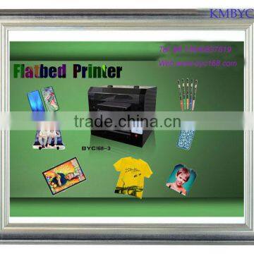 uv digital inkjet printer with a3 size, use for pvd, phone case, t-shirt, metal