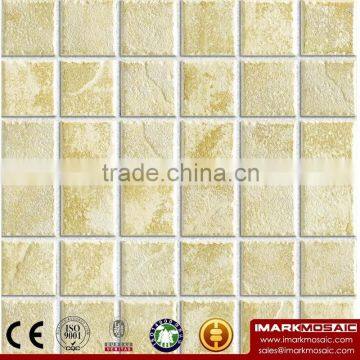 IMARK Rustic 48*48mm Ceramic Mosaic Tile For Home Interior Wall/Backsplash Decoration