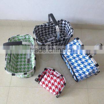 Wholesale Foldable Colorful Oxford Sewing Baskets For Sale