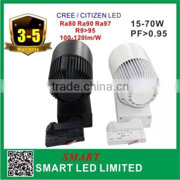 Dimmable 2 wire COB 35W led track light