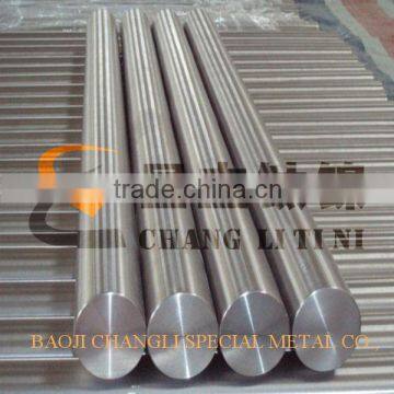 Titanium bar for sea fishing
