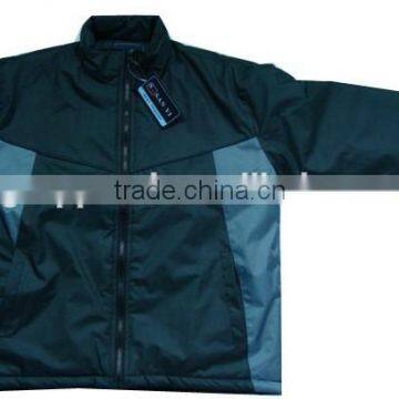 Men Polyester Thin Padded Worker Jacket