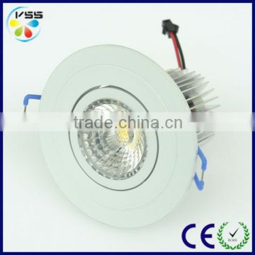 High quality 7w Bridgelux cob led ceiling light